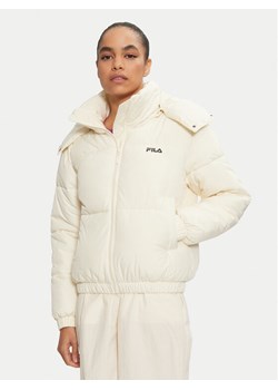 Fila Kurtka zimowa FAW0549 Écru Regular Fit ze sklepu MODIVO w kategorii Kurtki damskie - zdjęcie 181118045