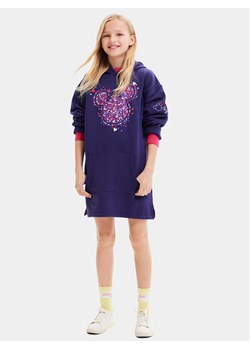 Desigual Sukienka codzienna 23WGVK07 Niebieski Regular Fit ze sklepu MODIVO w kategorii Sukienki dziewczęce - zdjęcie 181118075