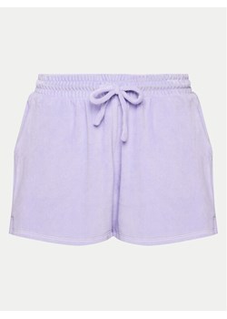 Hunkemöller Szorty piżamowe Velvet 205107 Fioletowy Regular Fit ze sklepu MODIVO w kategorii Piżamy damskie - zdjęcie 181118125