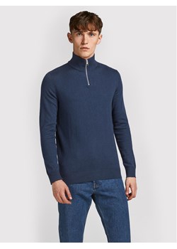 Jack&Jones Sweter Emil 12189339 Granatowy Regular Fit ze sklepu MODIVO w kategorii Swetry męskie - zdjęcie 181118148