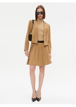 DKNY Spódnica mini P3GN7U37 Brązowy Regular Fit ze sklepu MODIVO w kategorii Spódnice - zdjęcie 181118155