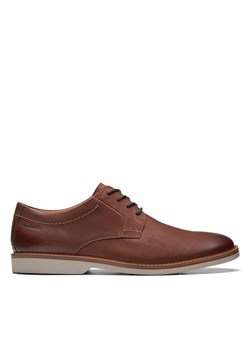Clarks Półbuty Atticus LTLace 26172070 Brązowy ze sklepu MODIVO w kategorii Buty eleganckie męskie - zdjęcie 181118157