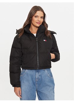 Tommy Jeans Kurtka puchowa Alaska DW0DW19687 Czarny Regular Fit ze sklepu MODIVO w kategorii Kurtki damskie - zdjęcie 181118169