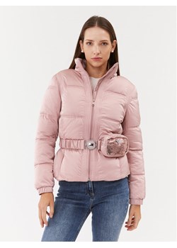 Guess Kurtka puchowa Lucia W3BL19 WEX12 Różowy Regular Fit ze sklepu MODIVO w kategorii Kurtki damskie - zdjęcie 181118195