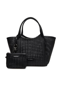 Emporio Armani Torebka EW001009 AF14309 UC001 Czarny ze sklepu MODIVO w kategorii Torby Shopper bag - zdjęcie 181118249