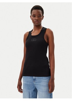 Liu Jo Top WA5367 J0295 Czarny Regular Fit ze sklepu MODIVO w kategorii Bluzki damskie - zdjęcie 181118315