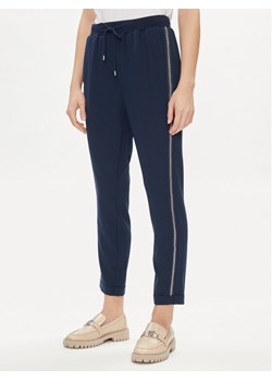 Liu Jo Sport Spodnie materiałowe TA4088 TS423 Granatowy Regular Fit ze sklepu MODIVO w kategorii Spodnie damskie - zdjęcie 181118317