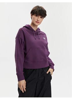 The North Face Bluza NF0A880P Fioletowy Regular Fit ze sklepu MODIVO w kategorii Bluzy damskie - zdjęcie 181118369
