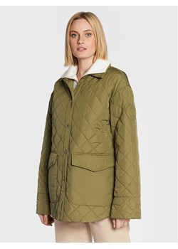 Tommy Hilfiger Kurtka przejściowa Quilted WW0WW35552 Zielony Relaxed Fit ze sklepu MODIVO w kategorii Kurtki damskie - zdjęcie 181118429