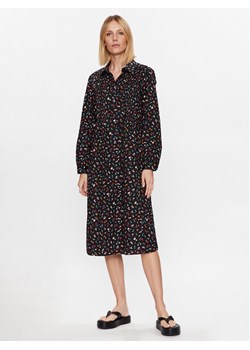 United Colors Of Benetton Sukienka codzienna 4THADV04P Czarny Regular Fit ze sklepu MODIVO w kategorii Sukienki - zdjęcie 181118496