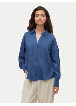 Vero Moda Koszula Melaney 10316389 Granatowy Loose Fit ze sklepu MODIVO w kategorii Koszule damskie - zdjęcie 181118547