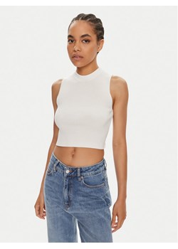 Hugo Top Sepinn 50514314 Beżowy Slim Fit ze sklepu MODIVO w kategorii Bluzki damskie - zdjęcie 181118576