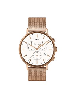 Timex Zegarek Fairfield TW2T37200 Złoty ze sklepu MODIVO w kategorii Zegarki - zdjęcie 181118579