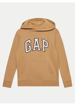 Gap Bluza 875147-00 Beżowy Regular Fit ze sklepu MODIVO w kategorii Bluzy chłopięce - zdjęcie 181118598