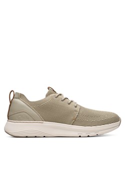 Clarks Sneakersy Motion Trek MX 26181982 Khaki ze sklepu MODIVO w kategorii Buty sportowe męskie - zdjęcie 181118666