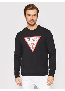 Guess Bluza M2YQ37 K6ZS1 Czarny Regular Fit ze sklepu MODIVO w kategorii Bluzy męskie - zdjęcie 181118667