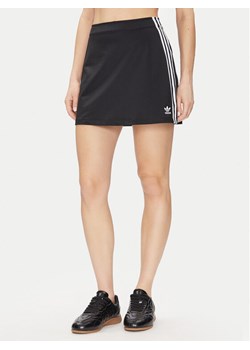 adidas Spódnica trapezowa adicolor 3-Stripes JD0281 Czarny Regular Fit ze sklepu MODIVO w kategorii Spódnice - zdjęcie 181118738