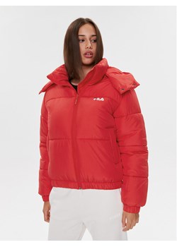 Fila Kurtka zimowa FAW0549 Czerwony Regular Fit ze sklepu MODIVO w kategorii Kurtki damskie - zdjęcie 181118797