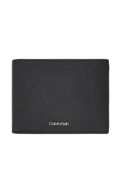 Calvin Klein Portfel męski Epi Ck Trifold 10Cc W/Coin K50K512863 Czarny ze sklepu MODIVO w kategorii Portfele męskie - zdjęcie 181118997