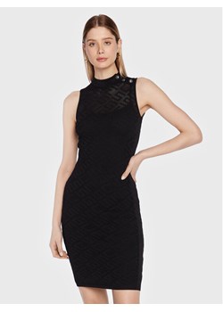 Guess Sukienka dzianinowa Paula W3GK62 Z36O0 Czarny Slim Fit ze sklepu MODIVO w kategorii Sukienki - zdjęcie 181119009