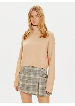 Brave Soul Golf LK-230PEBBLEB Beżowy Regular Fit ze sklepu MODIVO w kategorii Swetry damskie - zdjęcie 181119169