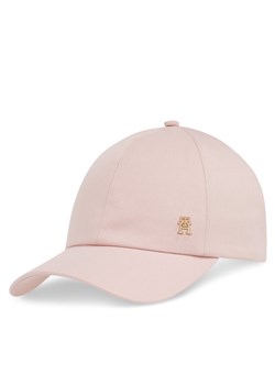 Tommy Hilfiger Czapka z daszkiem Elevated Chic Soft Cap AW0AW17138 Różowy ze sklepu MODIVO w kategorii Czapki z daszkiem damskie - zdjęcie 181119179
