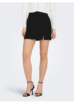 ONLY Spódnica mini 15304133 Czarny Regular Fit ze sklepu MODIVO w kategorii Spódnice - zdjęcie 181119195