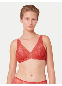 Triumph Biustonosz z fiszbiną Wild Peony Florale 10209627 Różowy ze sklepu MODIVO w kategorii Biustonosze - zdjęcie 181119199