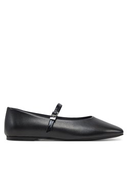Calvin Klein Baleriny Ballerina New Buckle - Lth HW0HW02483 Czarny ze sklepu MODIVO w kategorii Balerinki - zdjęcie 181119356