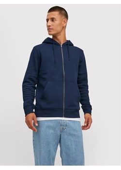 Jack&Jones Bluza Star 12210830 Granatowy Regular Fit ze sklepu MODIVO w kategorii Bluzy męskie - zdjęcie 181119386