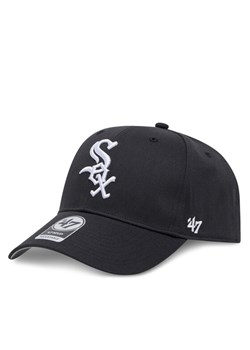 47 Brand Czapka z daszkiem MLB Chicago White Sox Raised Basic '47 MVP B-RAC06CTP Czarny ze sklepu MODIVO w kategorii Czapki z daszkiem damskie - zdjęcie 181119439