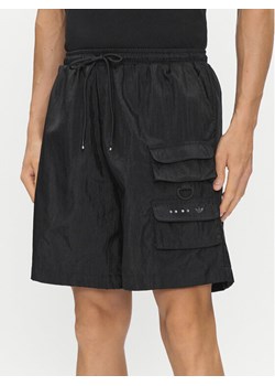 adidas Szorty sportowe Reveal Material Mix HS8889 Czarny Relaxed Fit ze sklepu MODIVO w kategorii Spodenki męskie - zdjęcie 181119507