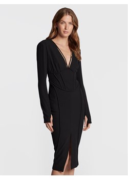 Babylon Sukienka koktajlowa R_E00788 Czarny Slim Fit ze sklepu MODIVO w kategorii Sukienki - zdjęcie 181119526