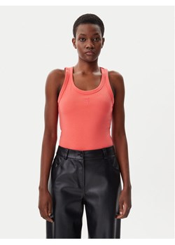 HUGO Top Datamia 50514489 Czerwony Slim Fit ze sklepu MODIVO w kategorii Bluzki damskie - zdjęcie 181119599
