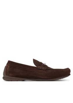 Calvin Klein Mokasyny Driver W/ Ny Bit Sue HM0HM01759 Brązowy ze sklepu MODIVO w kategorii Mokasyny męskie - zdjęcie 181119645