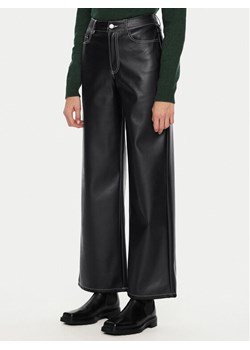 JJXX Spodnie z imitacji skóry Lila 12276595 Czarny Wide Leg ze sklepu MODIVO w kategorii Spodnie damskie - zdjęcie 181119679