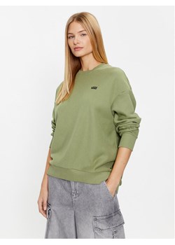 Vans Bluza Comfycush Essential Crew VN000A6C Zielony Regular Fit ze sklepu MODIVO w kategorii Bluzy damskie - zdjęcie 181119697