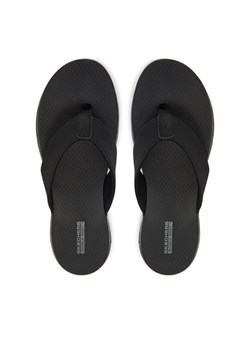 Skechers Japonki On-The-Go 600-Vacay 140702/BBK Czarny ze sklepu MODIVO w kategorii Klapki damskie - zdjęcie 181119778