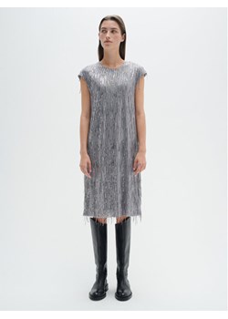 InWear Sukienka koktajlowa Fiduc 30107725 Szary Regular Fit ze sklepu MODIVO w kategorii Sukienki - zdjęcie 181119908