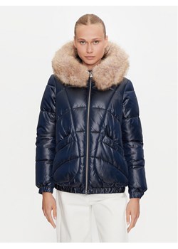 Geox Kurtka zimowa Backsie W4628S T2843 F1624 Granatowy Regular Fit ze sklepu MODIVO w kategorii Kurtki damskie - zdjęcie 181119919