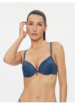 Selmark Biustonosz push-up Gabrielle 61013 Niebieski ze sklepu MODIVO w kategorii Biustonosze - zdjęcie 181120009