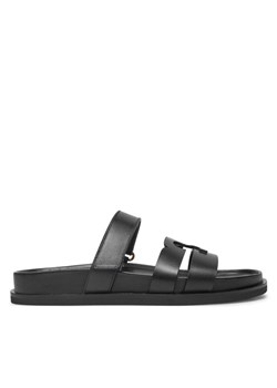 Tory Burch Klapki Ines Sport Slide 161636 Czarny ze sklepu MODIVO w kategorii Klapki damskie - zdjęcie 181120035