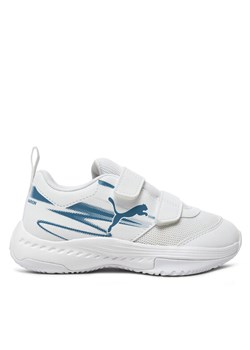 Puma Buty halowe Varion II V Jr 108106 02 Biały ze sklepu MODIVO w kategorii Buty sportowe dziecięce - zdjęcie 181120065