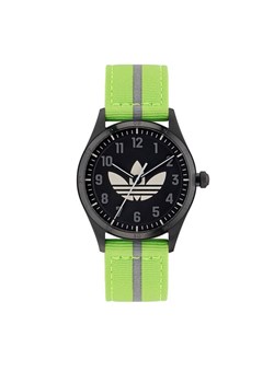 adidas Originals Zegarek Code Four Watch AOSY23040 Czarny ze sklepu MODIVO w kategorii Zegarki - zdjęcie 181120275