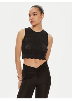 TWINSET Top 241TT3161 Czarny Slim Fit ze sklepu MODIVO w kategorii Bluzki damskie - zdjęcie 181120318