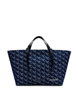 Desigual Torebka Cahuil 24WAXA21 Granatowy ze sklepu MODIVO w kategorii Torby Shopper bag - zdjęcie 181120617
