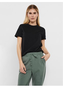 Vero Moda T-Shirt Paula 10243889 Czarny Regular Fit ze sklepu MODIVO w kategorii Bluzki damskie - zdjęcie 181120695