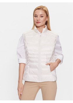 Guess Bezrękawnik Ginger W3RN53 WF5C2 Biały Slim Fit ze sklepu MODIVO w kategorii Kamizelki damskie - zdjęcie 181120747