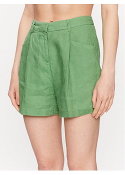 United Colors Of Benetton Szorty materiałowe 4AGHD900K Zielony Regular Fit ze sklepu MODIVO w kategorii Szorty - zdjęcie 181120985