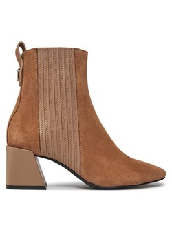 Furla Botki Block YG67FBK-BX2161-1257S-1007 Beżowy ze sklepu MODIVO w kategorii Botki - zdjęcie 181121138